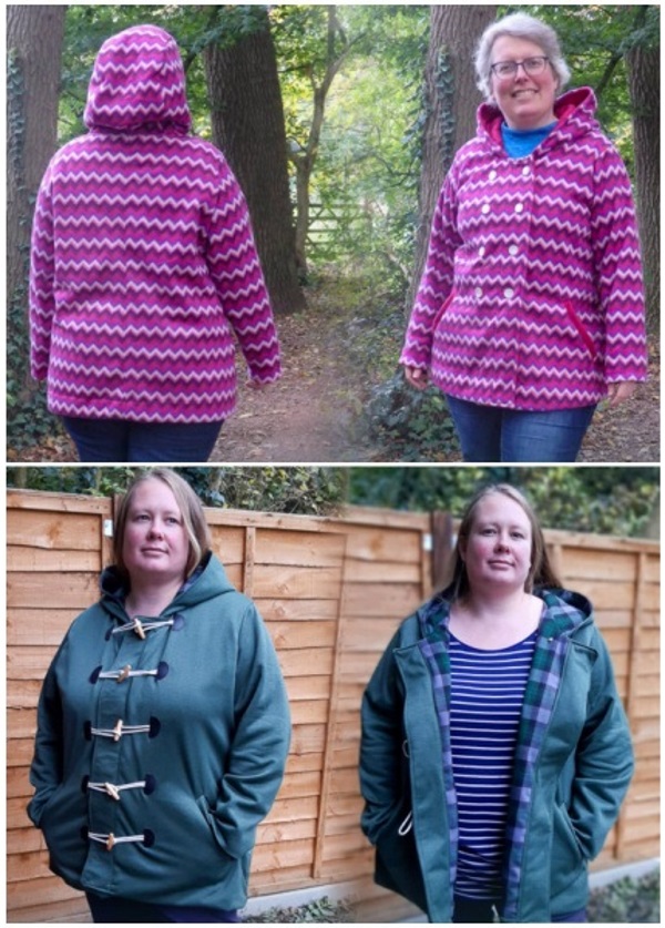 5 out of 4 Patterns Ruby Peacoat Downloadable Pattern