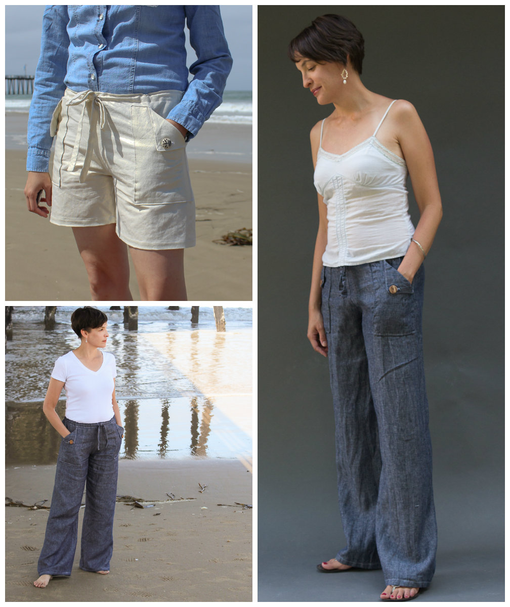 Blank Slate Oceanside Pants Downloadable Pattern