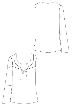 Blank Slate Rose T-Shirt & Dress Downloadable Pattern