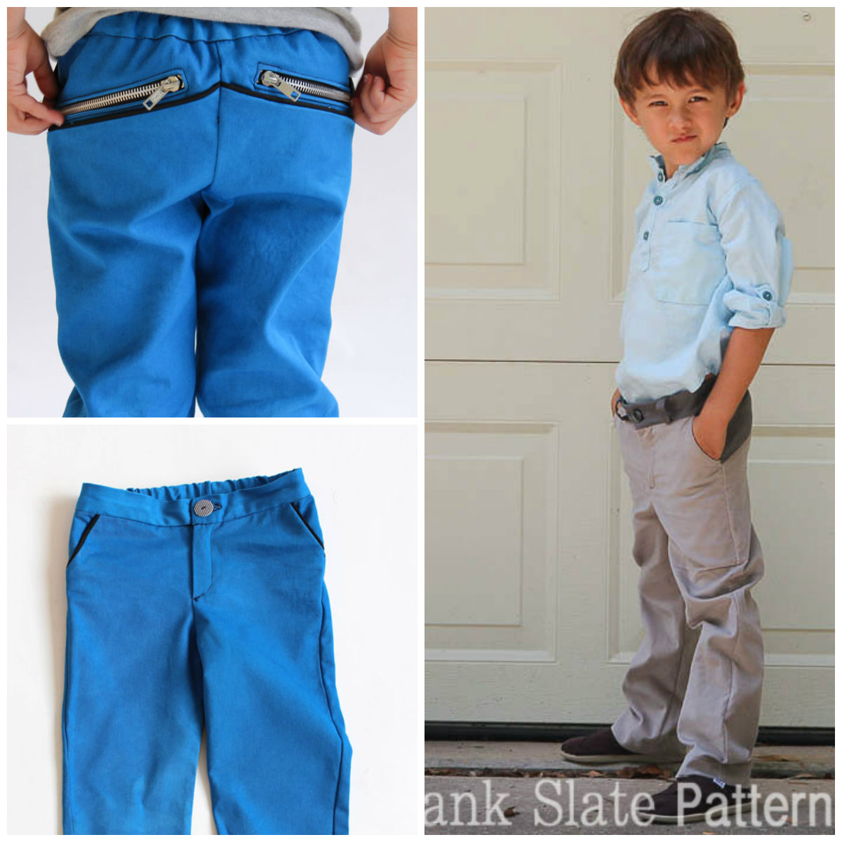 Oceanside Pants with Beatnik Kids - Blank Slate Sewing Team - Melly Sews