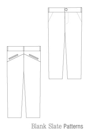 Forsythe Trousers - Blank Slate Patterns