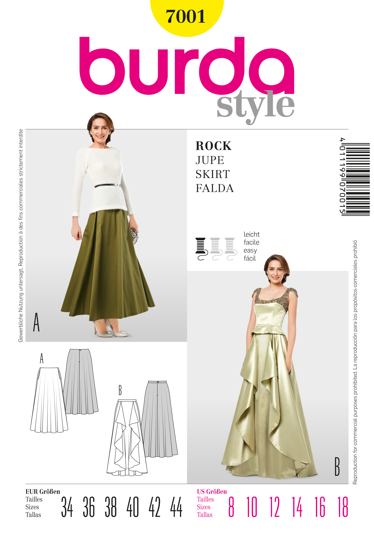 Evening Skirt Patterns 13