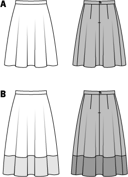 Burda 6766 Burda Style Skirts