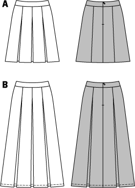 Burda 6803 Burda Style Skirts
