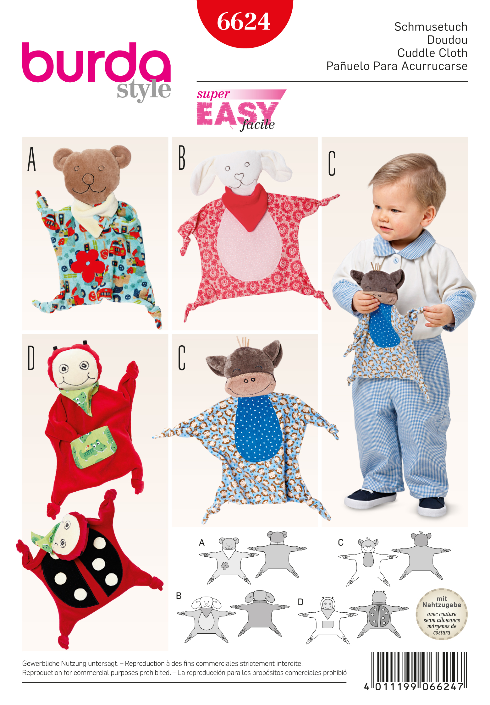35+ Designs Burda Childrens Sewing Pattern 1444