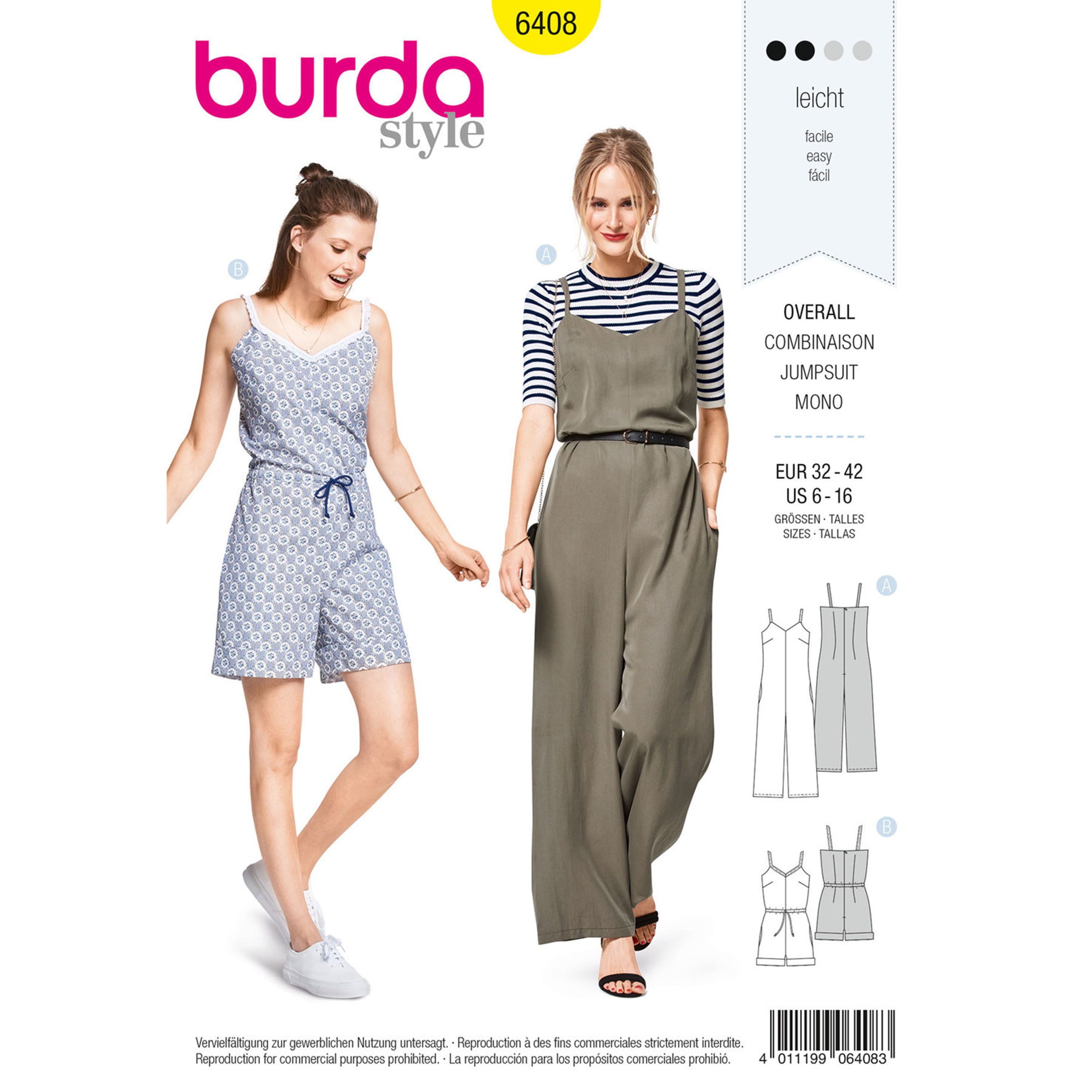 burda style jumpsuit