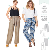 Burda Patterns Pants Sewing Patterns at the PatternReview.com online ...