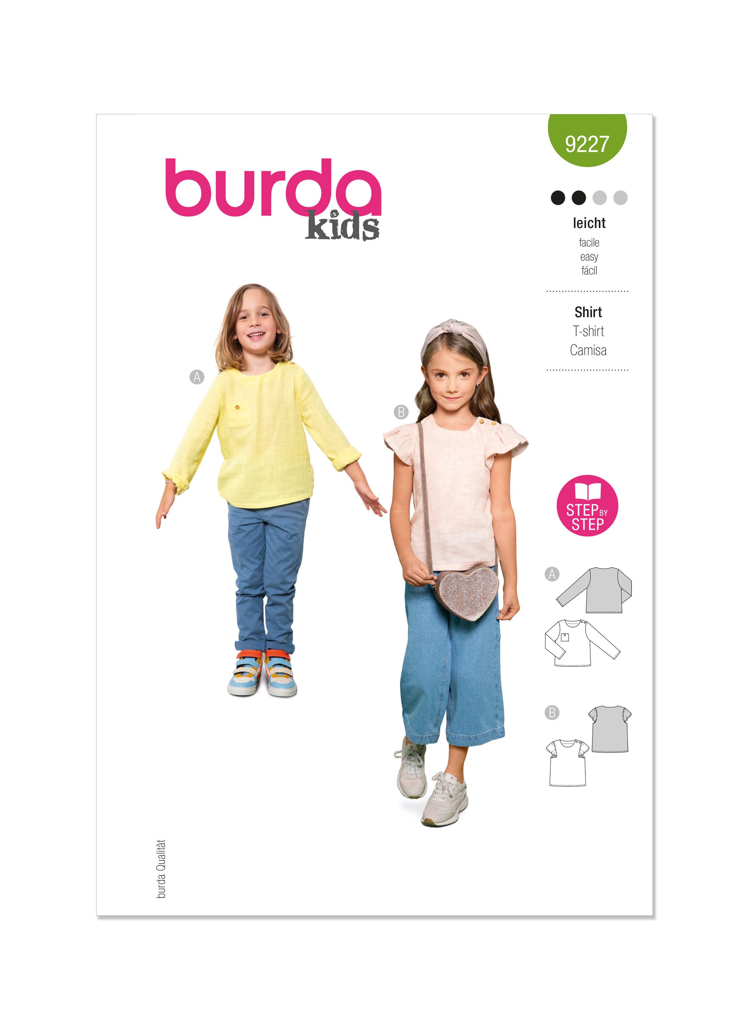 Burda 9227 Child Top