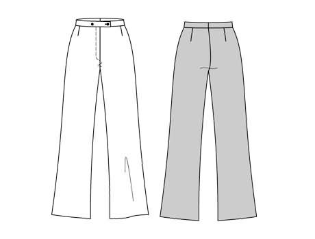 Burda 3114 Trousers/pants