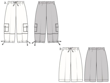 Burda Burda 7959 Trousers/pants