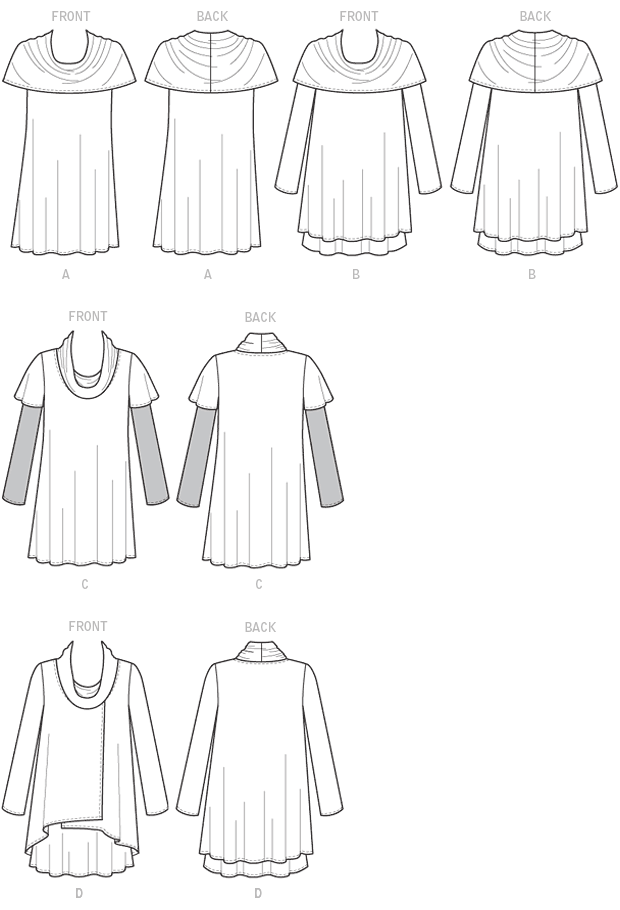 Butterick 6247 Misses' Tunic