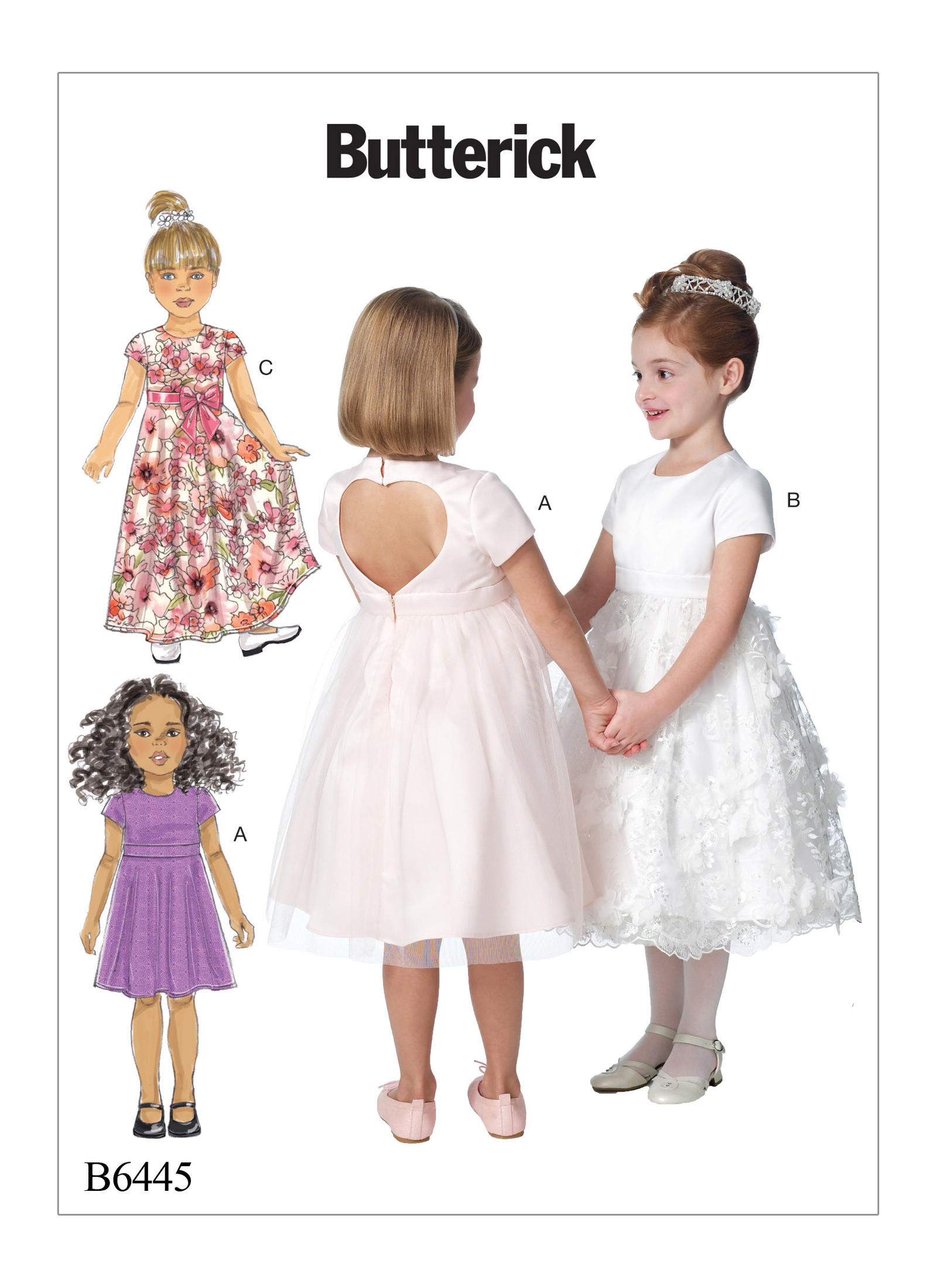 Butterick Patterns B5946 Children's/Girls' Coat Sewing Template, Size CDD  (2-3-4-5) : : Home
