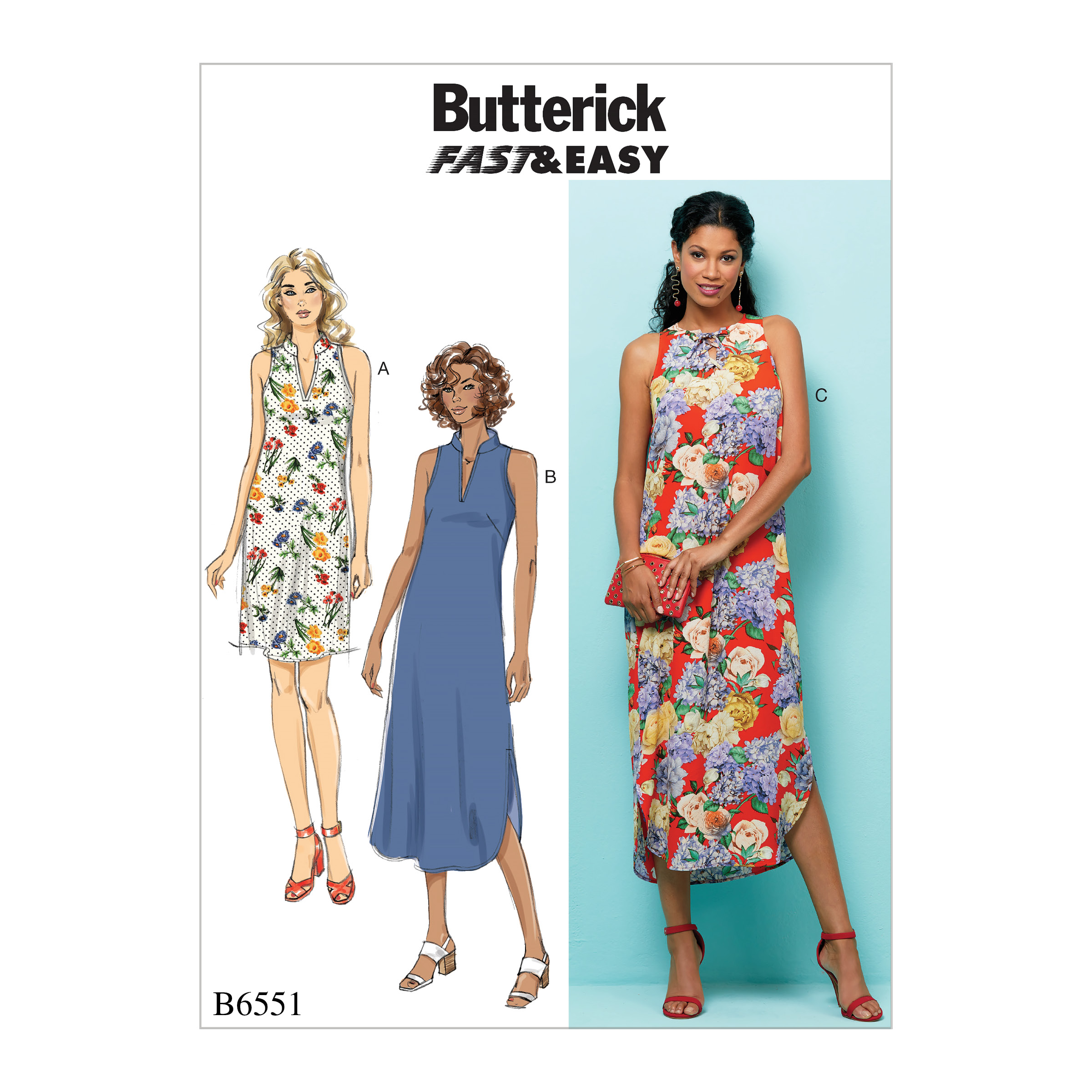Butterick 6551 Misses' Dress