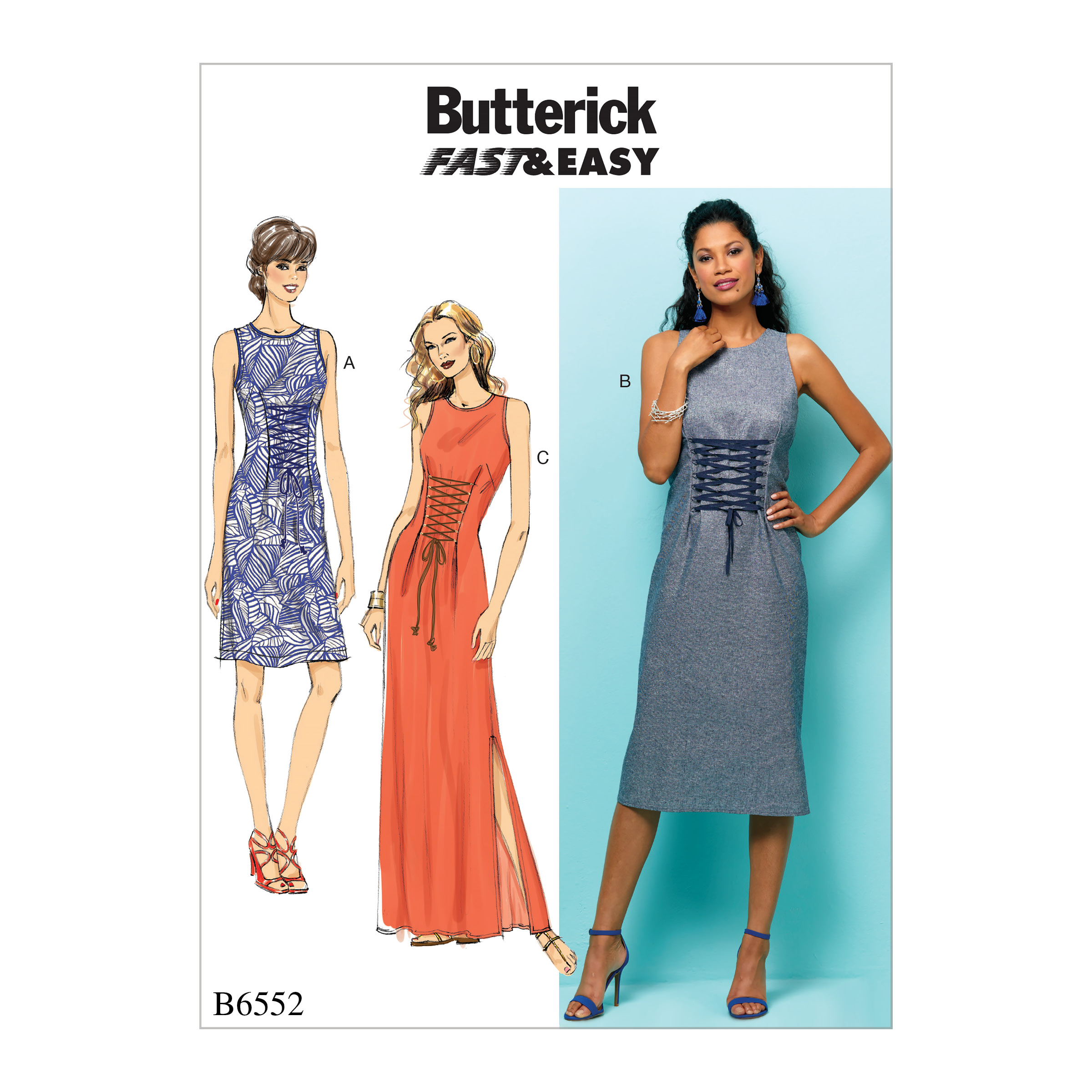 Butterick 6552 Misses' Dress