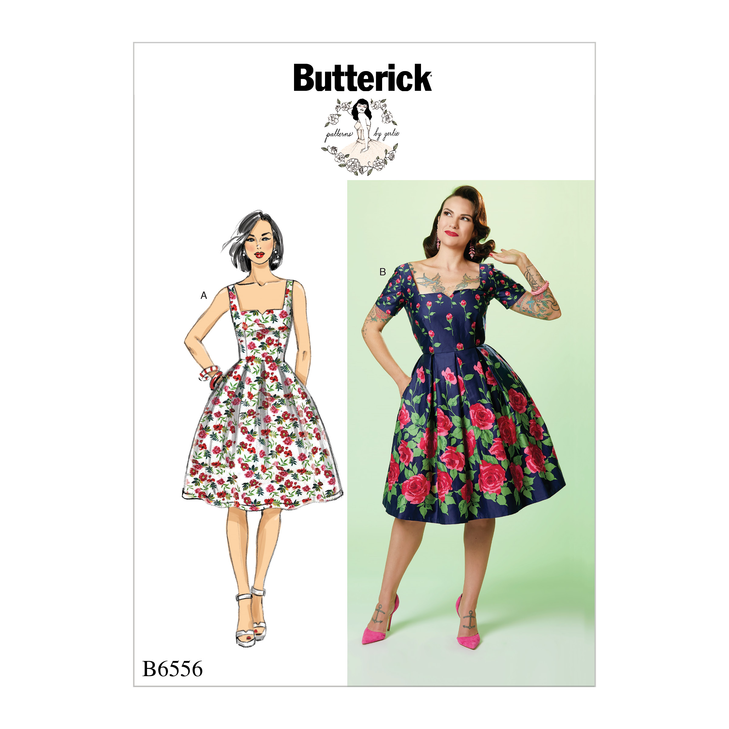 Butterick 6556 Misses Dress