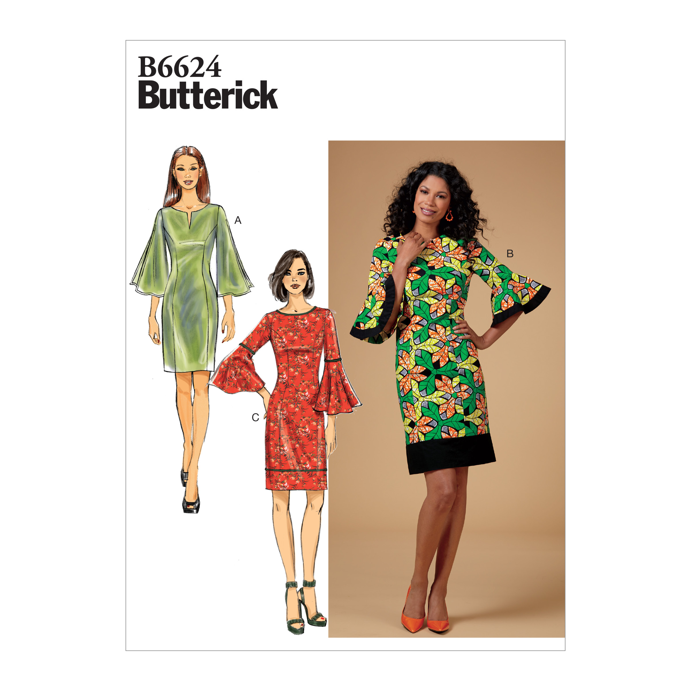 Butterick 3669 Misses'/Miss Petite Dress  Sewing  Pattern 