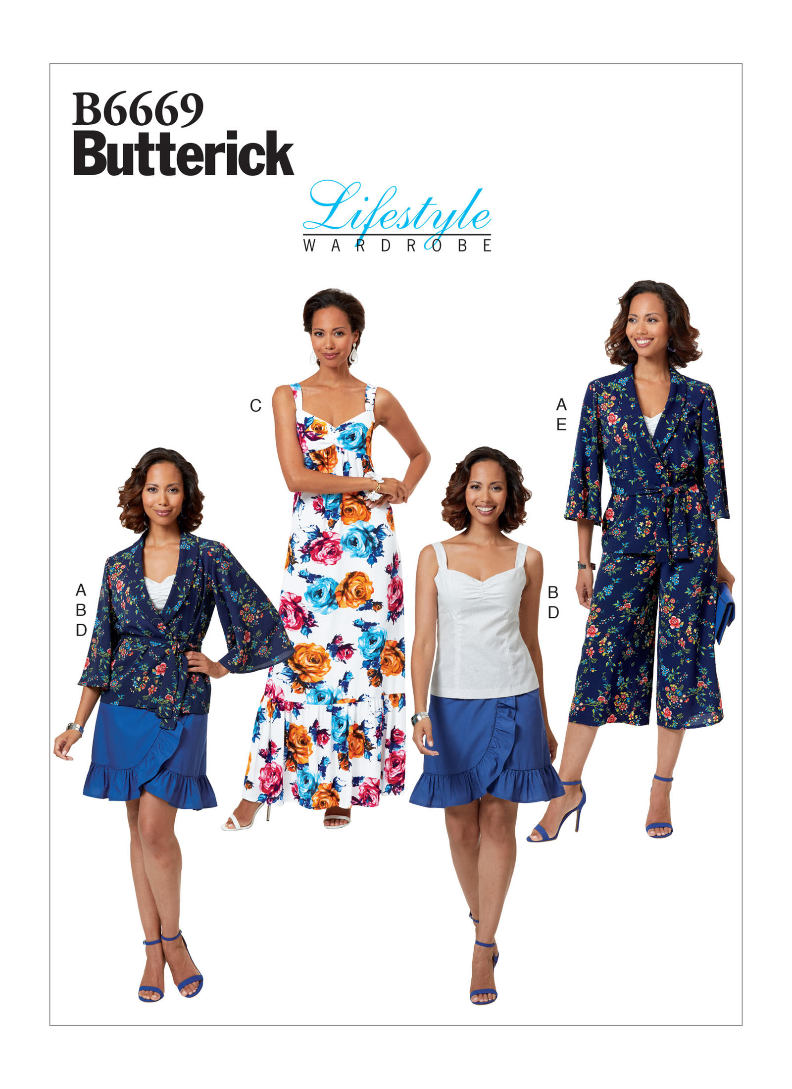 Skirt and Pants   Sewing Pattern Butterick 5735 Misses'/Miss Petite Jacket 