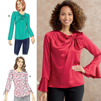 Butterick Patterns Tops Sewing Patterns at the PatternReview.com online ...