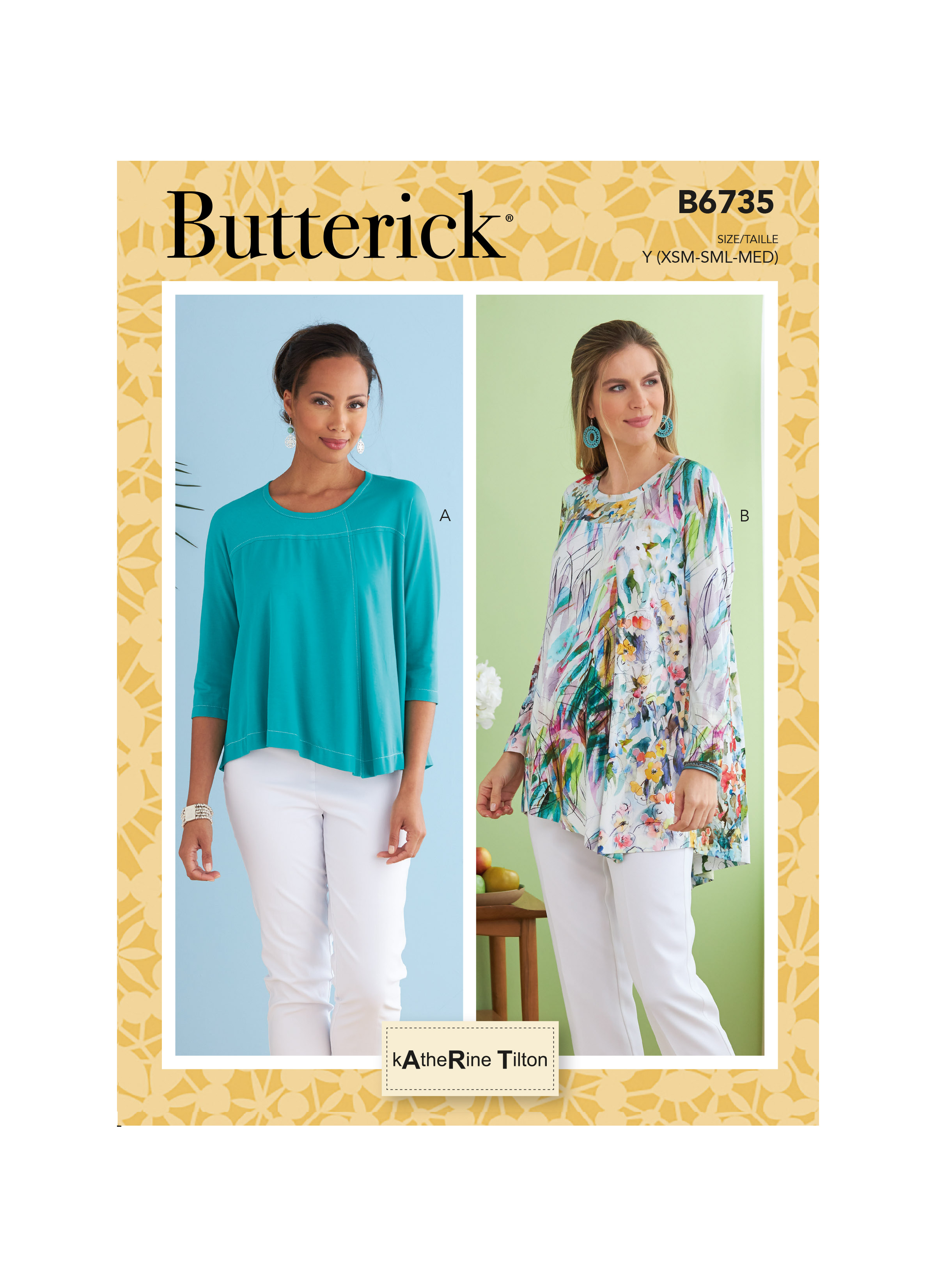 Butterick 6735 Misses' Top