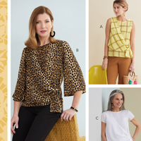 Butterick Patterns Tops Sewing Patterns at the PatternReview.com online ...