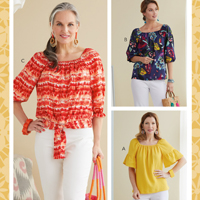 Butterick Patterns Tops Sewing Patterns at the PatternReview.com online ...