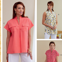 Butterick Patterns Tops Sewing Patterns at the PatternReview.com online ...