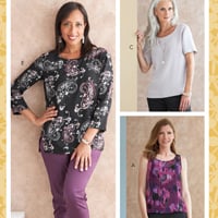 Butterick Patterns Tops Sewing Patterns at the PatternReview.com online ...