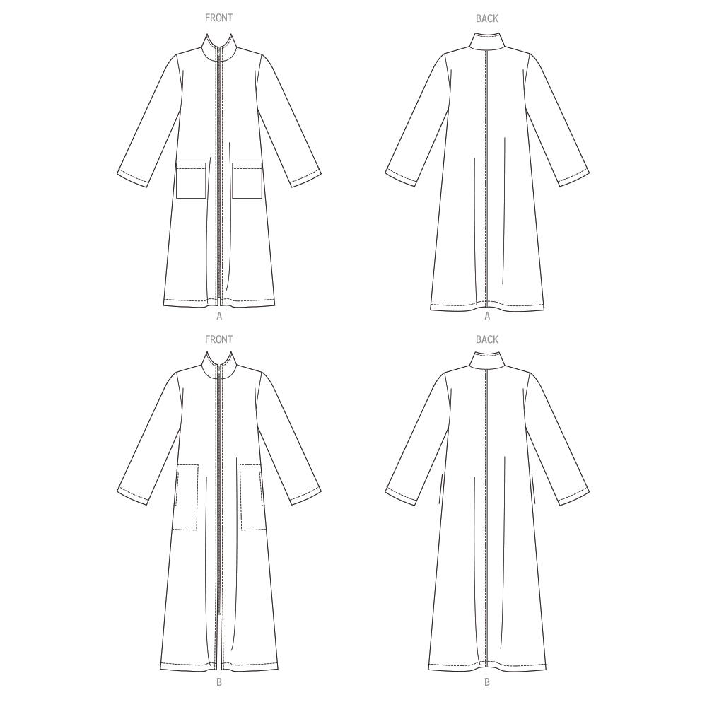 Butterick 6967 Misses' and Women's Robe