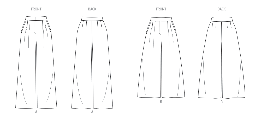 Butterick 6973 Misses' Pants by Palmer/Pletsch