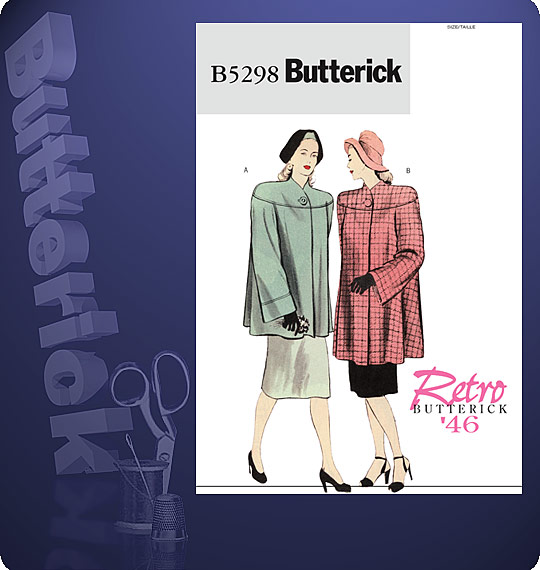 Butterick 5298 Retro \'46