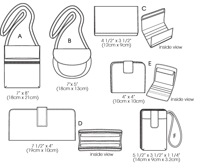 Butterick 5728 Bags and Purses