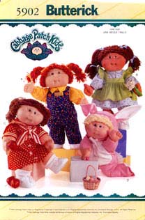 Free crochet cabbage patch best sale clothes patterns