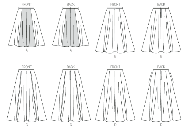 skirt to culottes