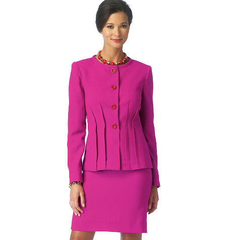 Butterick 6184 Misses' Jacket, Top, Dress and Skirt