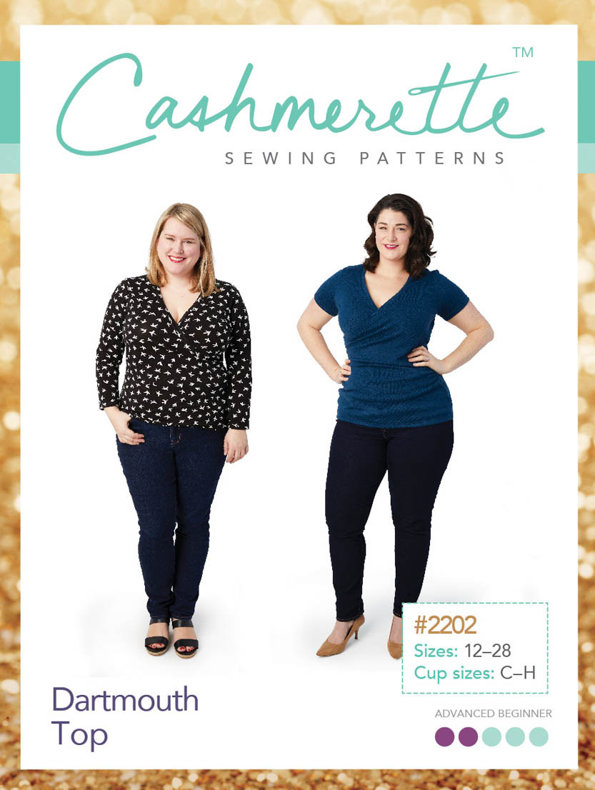 Dartmouth Top Paper Pattern - Cashmerette