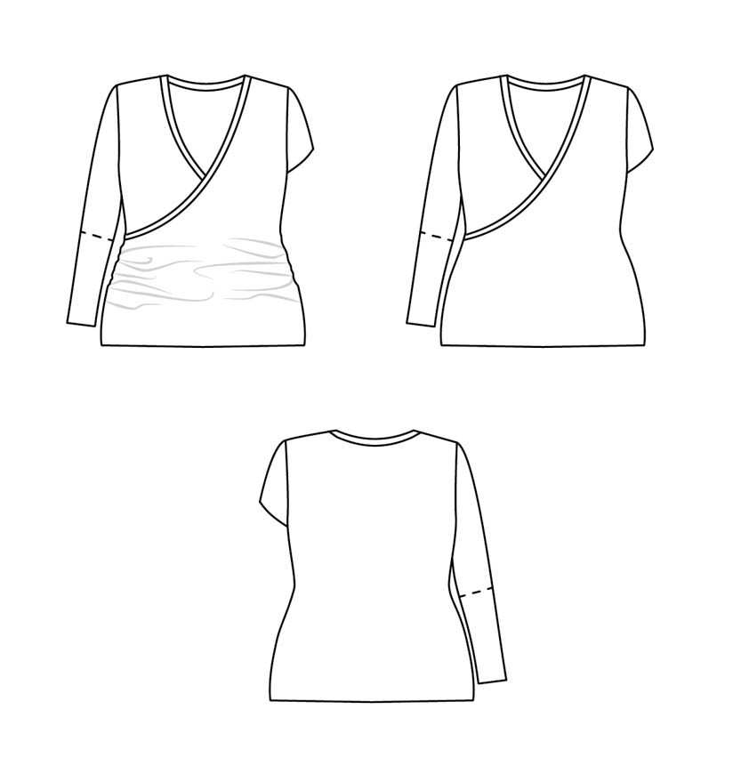 Dartmouth Top Paper Pattern - Cashmerette