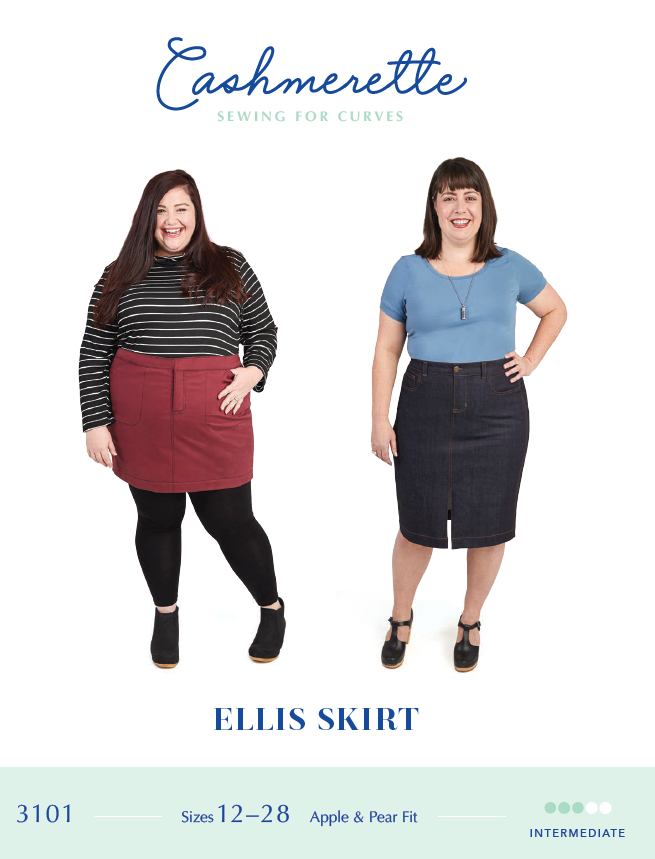 Ellis Skirt Paper Pattern - Cashmerette