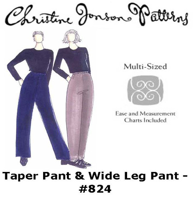 Wrap Pants 227 — Christine Jonson Sewing Patterns  Loose pants pattern, Wrap  pants, Pants sewing pattern