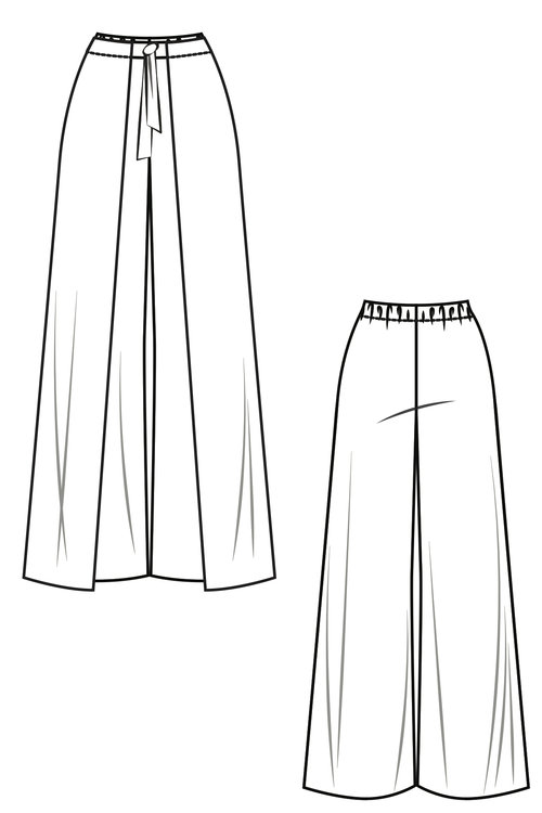 Flyaway Top and Wrap Pants — Christine Jonson Sewing Patterns