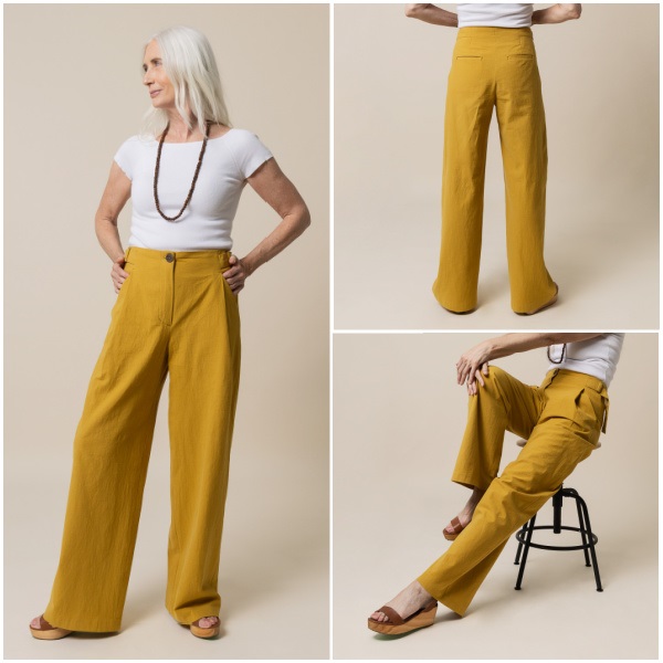 Sewing Part 1 Mitchell Trousers by Closet Core Patterns 