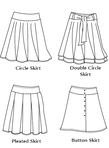 Favorite Things L007- Little Hip Skirts