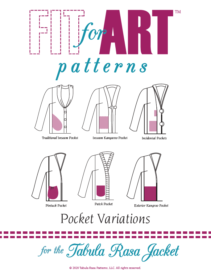 Tabula Rasa Patterns Fit For Art Pocket Variation Tabula Rasa Jacket Downloadable Pattern