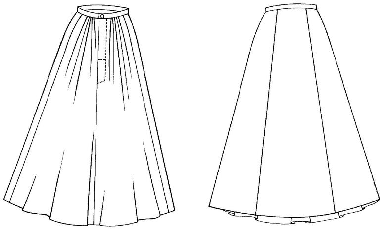 Folkwear 209 Walking Skirt