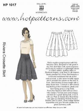 HotPatterns 1017 Riviera Croisette Skirt