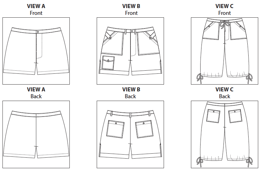 How to sew shorts — Made by Rae