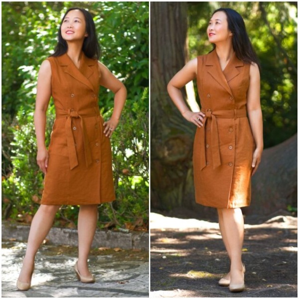 Itch to Stitch ITS118 Cantabria Dress Downloadable Pattern
