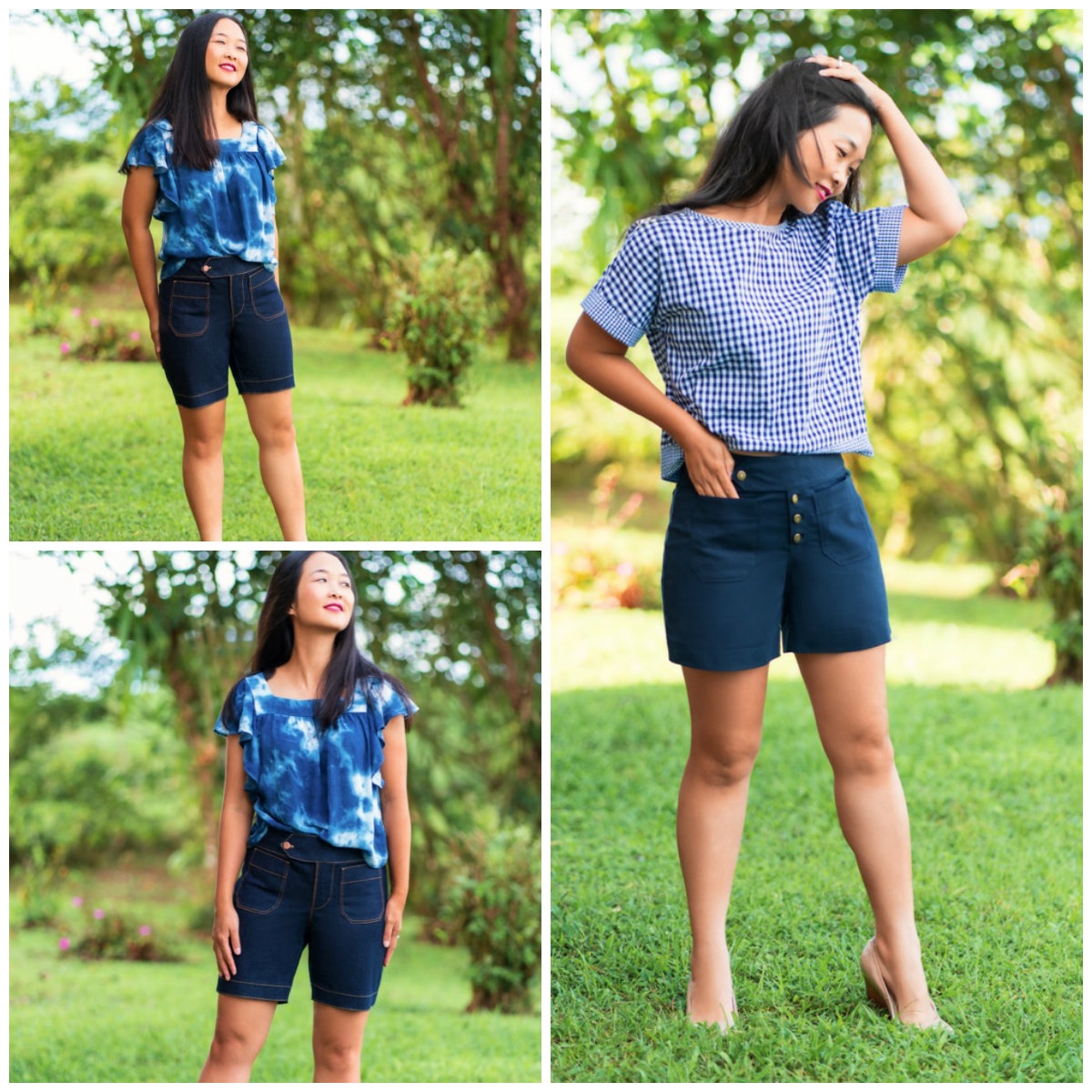 jean shorts sewing pattern