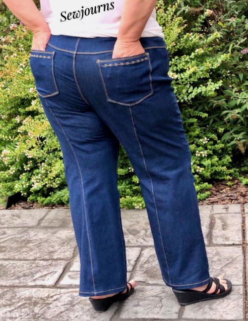Itch to Stitch ITS041 Mountain View Pull-on Jeans Downloadable Pattern