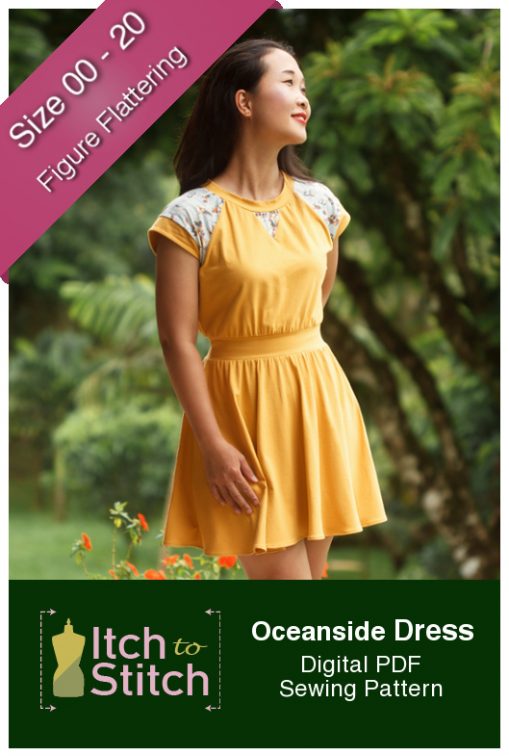 Itch to Stitch Oceanside Dress Downloadable Pattern