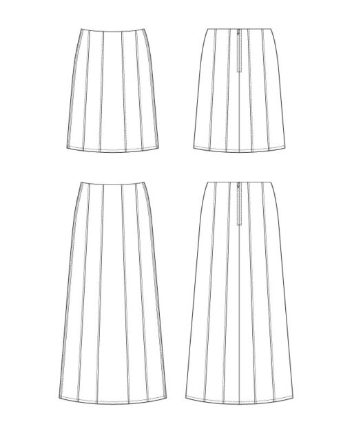 Itch to Stitch ITS121 Quebrada Skirt Downloadable Pattern